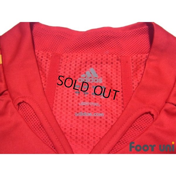 Photo5: Spain Euro 2004 Home Authentic Shirt #7 Raul UEFA Euro 2004 Patch/Badge UEFA Fair Play Patch/Badge