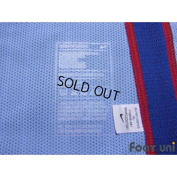 Photo8: FC Barcelona 2016-2017 Home Authentic Shirt #24 Jeremy Mathieu Super Copa Patch/Badg