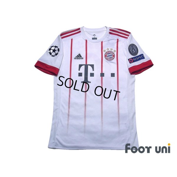 Photo1: Bayern Munchen 2017-2018 Third Shirt #10 Arjen Robben Champions League Patch/Badge w/tags