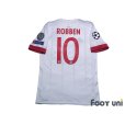 Photo2: Bayern Munchen 2017-2018 Third Shirt #10 Arjen Robben Champions League Patch/Badge w/tags (2)