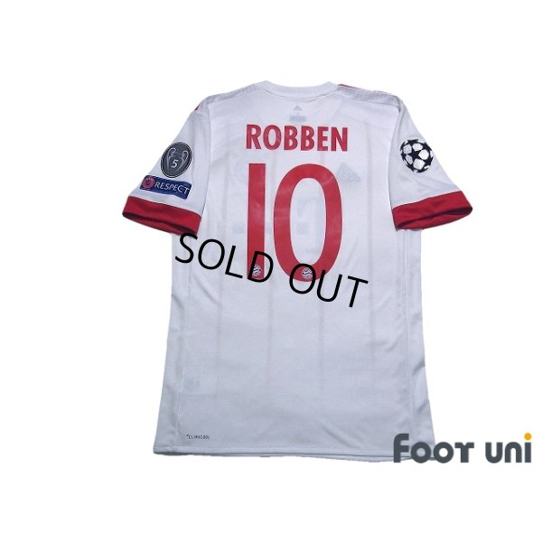 Photo2: Bayern Munchen 2017-2018 Third Shirt #10 Arjen Robben Champions League Patch/Badge w/tags