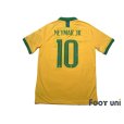 Photo2: Brazil 2019 Home Shirt #10 Neymar Jr w/tags (2)