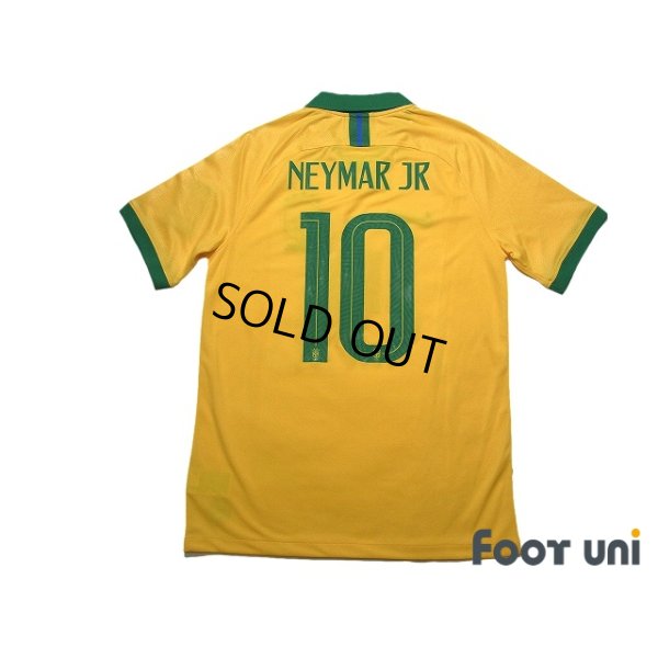 Photo2: Brazil 2019 Home Shirt #10 Neymar Jr w/tags