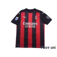 Photo1: AC Milan 2020-2021 Home Shirt #7 Samuel Castillejo Serie A Patch/Badge w/tags (1)