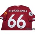 Photo4: Liverpool 2019-2020 Home Shirt and Shorts Set #66 Alexander-Arnold Premier League Patch/Badge