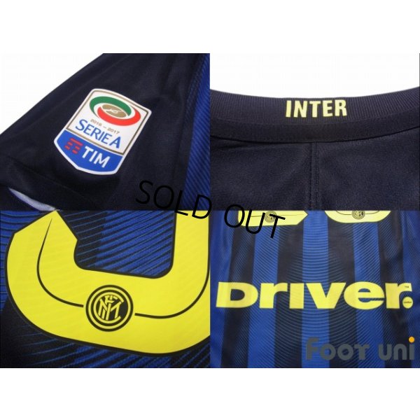 Photo7: Inter Milan 2016-2017 Home Shirt #23 Eder Citadin Martins w/tags