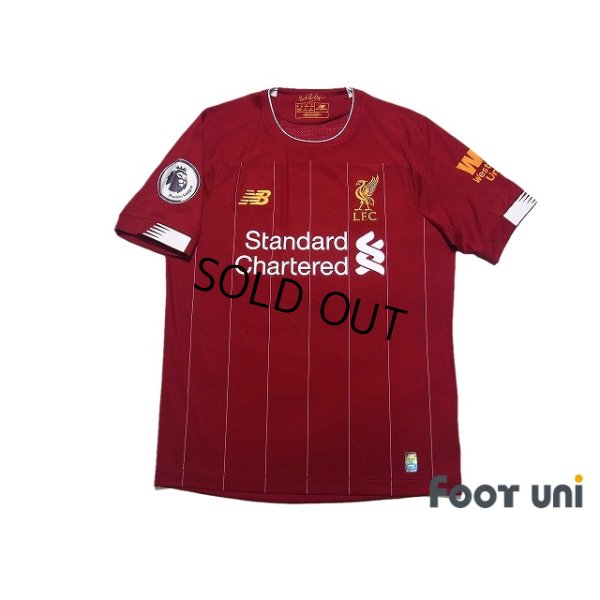 Photo1: Liverpool 2019-2020 Home Shirt and Shorts Set #66 Alexander-Arnold Premier League Patch/Badge