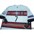 Photo3: Portugal Euro 2020-2021 Away Shirt #7 Cristiano Ronaldo Euro2016 Champions Patch/Badge w/tags