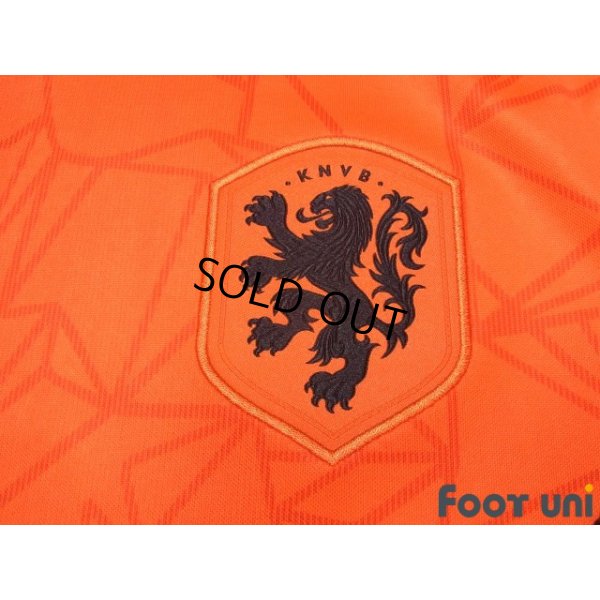 Photo6: Netherlands Euro 2020-2021 Home Shirt #21 Frenkie de Jong UEFA Euro 2020 Patch/Badge w/tags