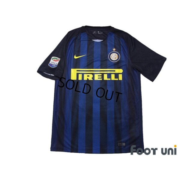 Photo1: Inter Milan 2016-2017 Home Shirt #23 Eder Citadin Martins w/tags