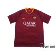 Photo1: AS Roma 2018-2019 Home Shirt #27 Javier Pastore (1)