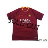 AS Roma 2018-2019 Home Shirt #27 Javier Pastore