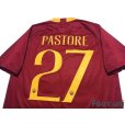 Photo4: AS Roma 2018-2019 Home Shirt #27 Javier Pastore