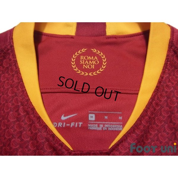 Photo5: AS Roma 2018-2019 Home Shirt #27 Javier Pastore