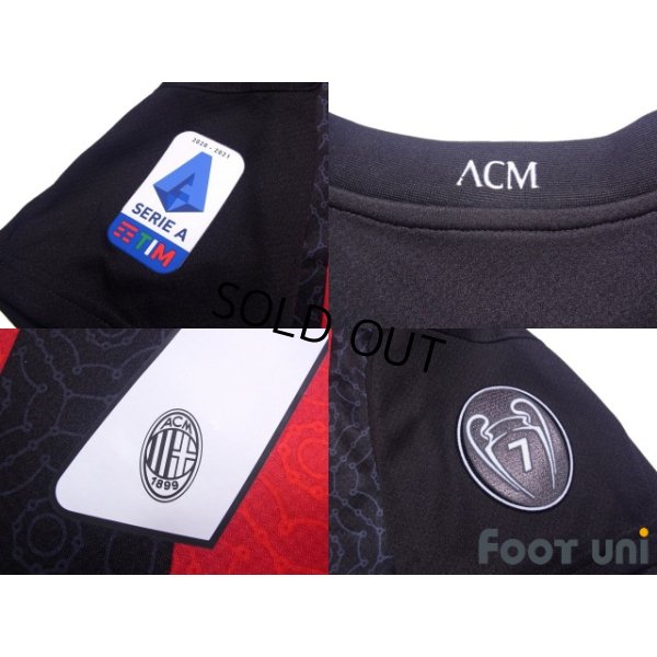 Photo7: AC Milan 2020-2021 Home Shirt #7 Samuel Castillejo Serie A Patch/Badge w/tags