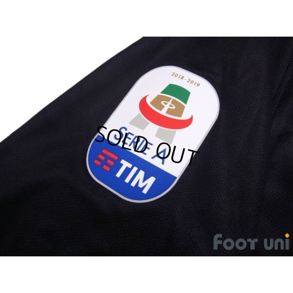 Photo7: Inter Milan 2018-2019 Home Shirt #9 Mauro Icardi Serie A Patch/Badge w/tags