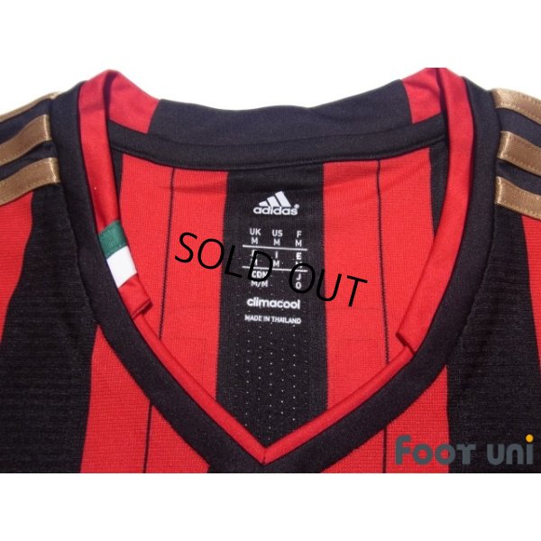 Photo5: AC Milan 2013-2014 Home Shirt #45 Mario Balotelli