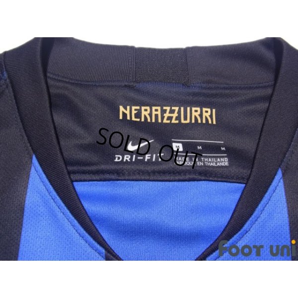 Photo5: Inter Milan 2018-2019 Home Shirt #9 Mauro Icardi Serie A Patch/Badge w/tags