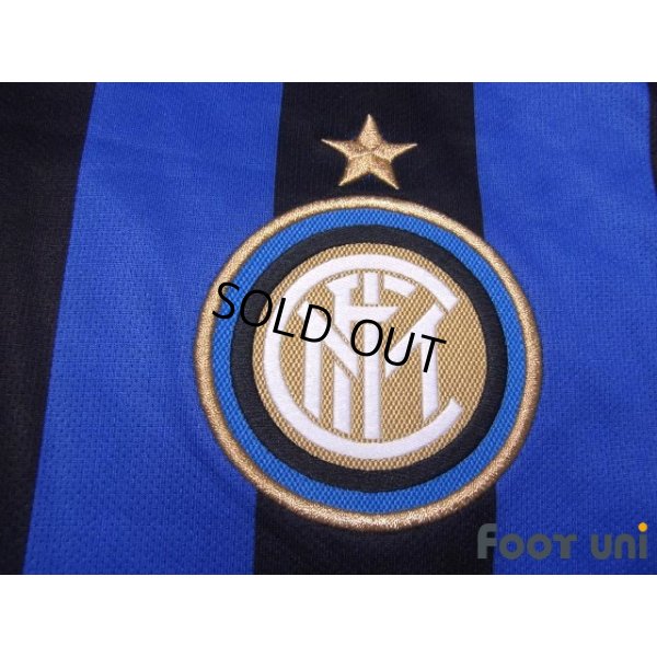 Photo6: Inter Milan 2018-2019 Home Shirt #9 Mauro Icardi Serie A Patch/Badge w/tags