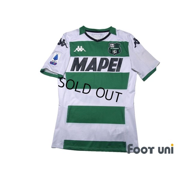 Photo1: Sassuolo 2019-2020 Away Shirt #73 Manuel Locatelli Serie A Patch/Badge