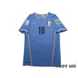 Photo1: Uruguay 2014 Home Shirt #10 Diego Forlan 2014 FIFA World Cup Brazil Patch/Badge w/tags (1)