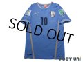 Uruguay 2014 Home Shirt #10 Diego Forlan 2014 FIFA World Cup Brazil Patch/Badge w/tags