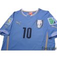 Photo3: Uruguay 2014 Home Shirt #10 Diego Forlan 2014 FIFA World Cup Brazil Patch/Badge w/tags