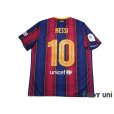 Photo2: FC Barcelona 2020-2021 Home Shirt #10 Lionel Messi Supercopa Patch/Badge w/tags (2)