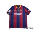 Photo1: FC Barcelona 2020-2021 Home Shirt #10 Lionel Messi Supercopa Patch/Badge w/tags (1)