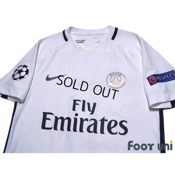 Photo3: Paris Saint Germain 2016-2017 Third Authentic Shirt #11 Di Maria