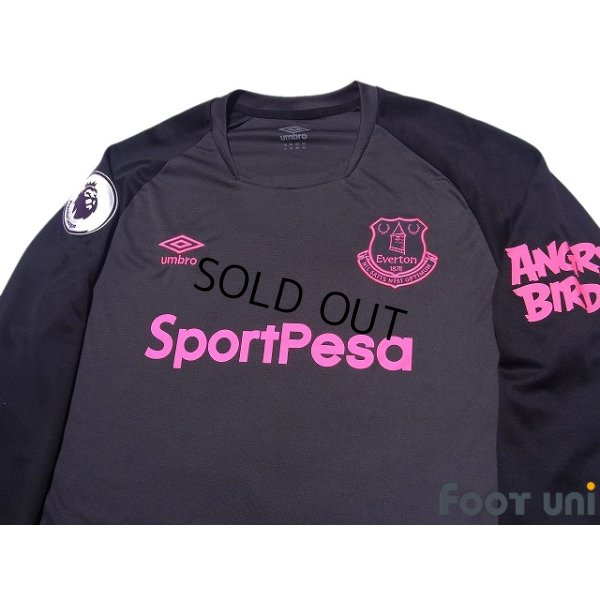 Photo3: Everton 2018-2019 Away Long Sleeve Shirt Premier League Patch/Badge
