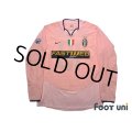 Juventus 2003-2004 Away Long Sleeve Shirt #10 Alessandro Del Piero Calcio Patch/Badge w/tags