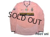 Juventus 2003-2004 Away Long Sleeve Shirt #10 Alessandro Del Piero Calcio Patch/Badge w/tags