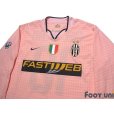 Photo3: Juventus 2003-2004 Away Long Sleeve Shirt #10 Alessandro Del Piero Calcio Patch/Badge w/tags