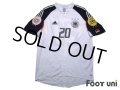 Germany Euro 2004 Home Shirt #20 Lukas Podolski UEFA Euro 2004 Patch/Badge