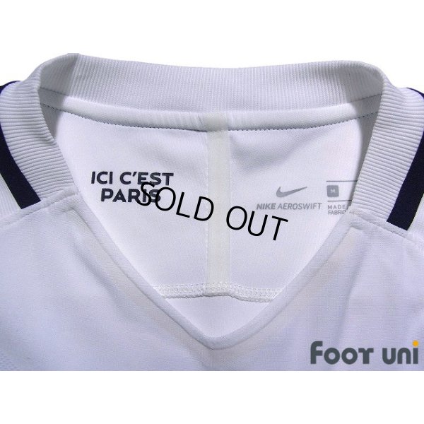 Photo5: Paris Saint Germain 2016-2017 Third Authentic Shirt #11 Di Maria