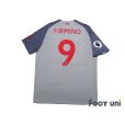 Photo2: Liverpool 2018-2019 Third Shirt #9 Firmino Premier League Patch/Badge w/tags (2)