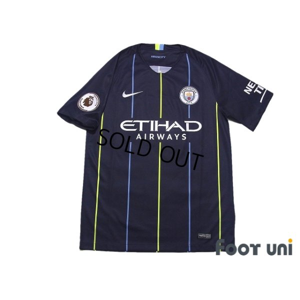 Photo1: Manchester City 2018-2019 Away Shirt #33 Gabriel Jesus Premier League Patch/Badge w/tags