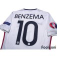 Photo4: France 2015 Away Authentic Shirt #10 Karim Benzema