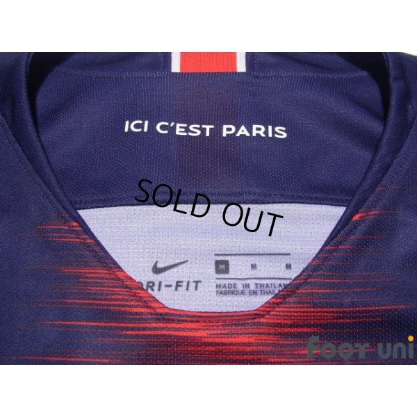 Photo5: Paris Saint Germain 2018-2019 Home Shirt #6 Marco Verratti League Patch/Badge w/tags