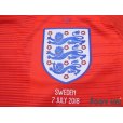 Photo6: England 2018 Away Authentic Shirt #10 Raheem Sterling FIFA World Cup 2018 Russia Patch/Badge