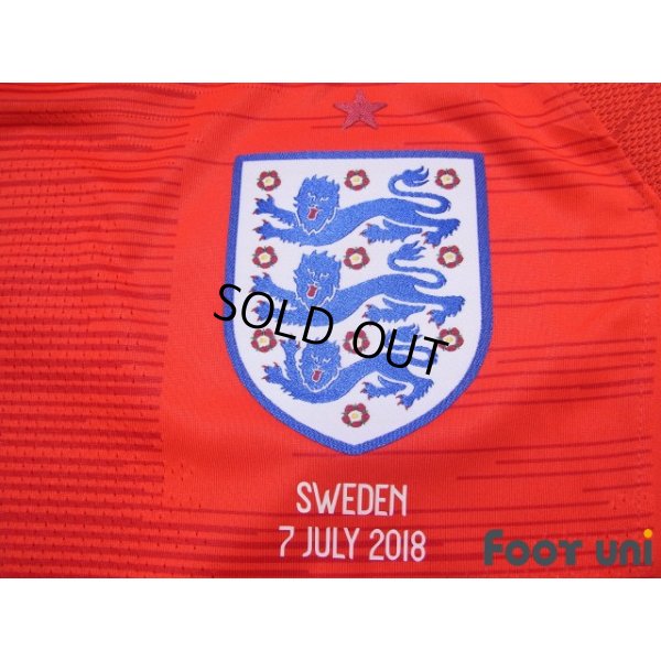 Photo6: England 2018 Away Authentic Shirt #10 Raheem Sterling FIFA World Cup 2018 Russia Patch/Badge