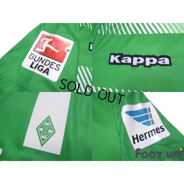 Photo7: Borussia MG 2016-2017 Away Shirt Thorgan Hazard Bundesliga Patch/Badge