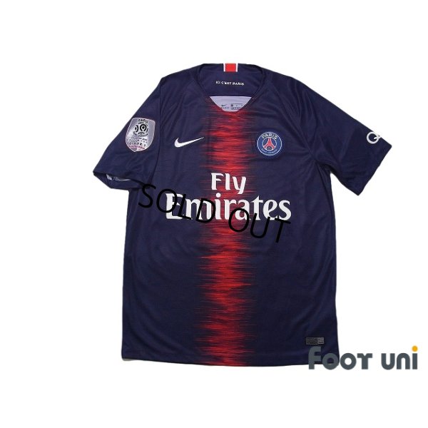 Photo1: Paris Saint Germain 2018-2019 Home Shirt #6 Marco Verratti League Patch/Badge w/tags