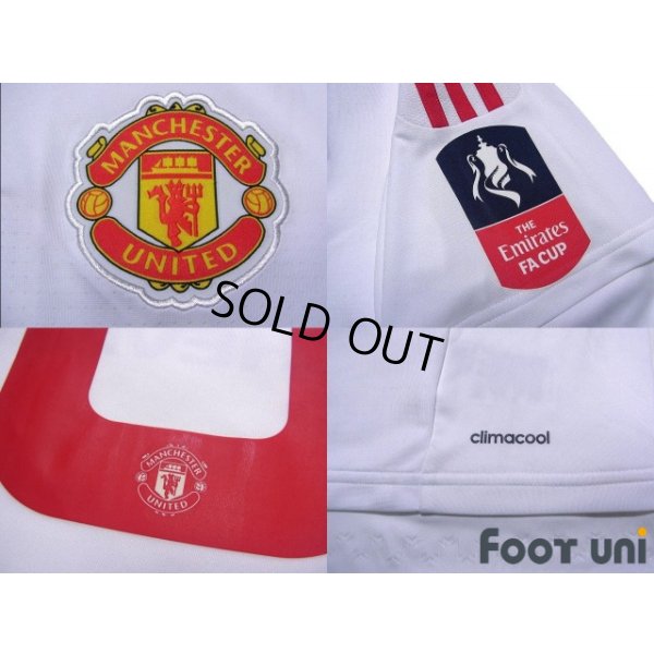Photo7: Manchester United 2015-2016 Away Shirt #10Wayne Rooney BARCLAYS FA CUP Patch/Badge w/tags