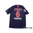 Photo2: Paris Saint Germain 2018-2019 Home Shirt #6 Marco Verratti League Patch/Badge w/tags (2)