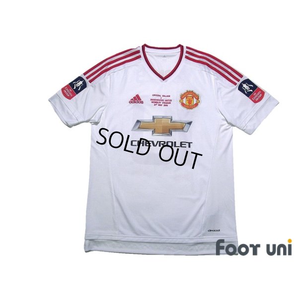 Photo1: Manchester United 2015-2016 Away Shirt #10Wayne Rooney BARCLAYS FA CUP Patch/Badge w/tags