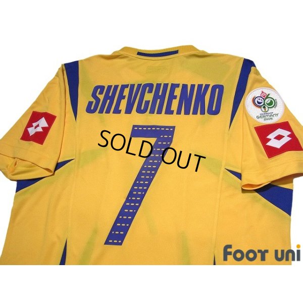 Photo4: Ukraine 2006 Home Shirt #7 Shevchenko FIFA World Cup 2006 Germany Patch/Badge w/tags