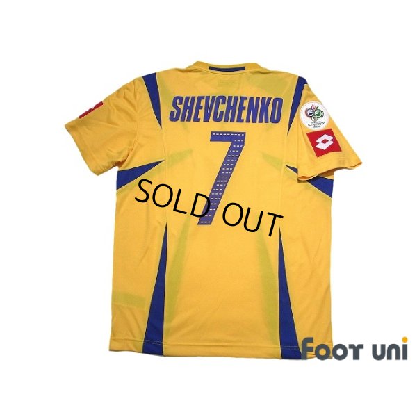 Photo2: Ukraine 2006 Home Shirt #7 Shevchenko FIFA World Cup 2006 Germany Patch/Badge w/tags