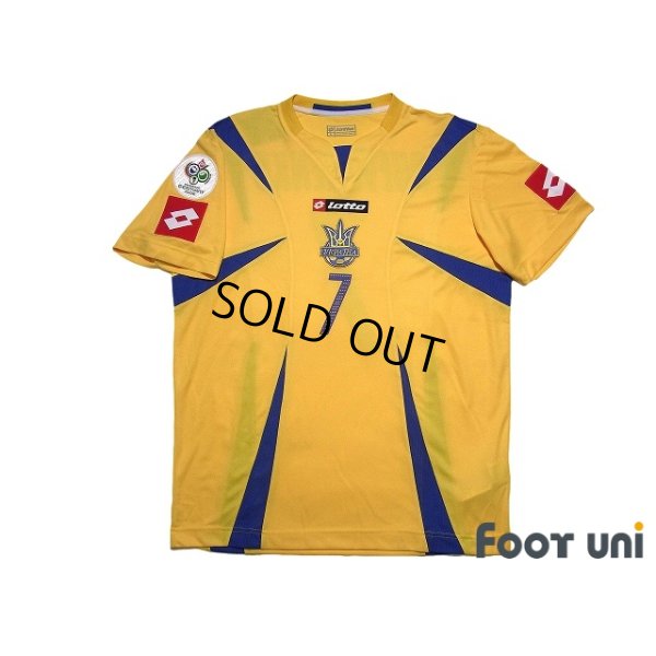 Photo1: Ukraine 2006 Home Shirt #7 Shevchenko FIFA World Cup 2006 Germany Patch/Badge w/tags